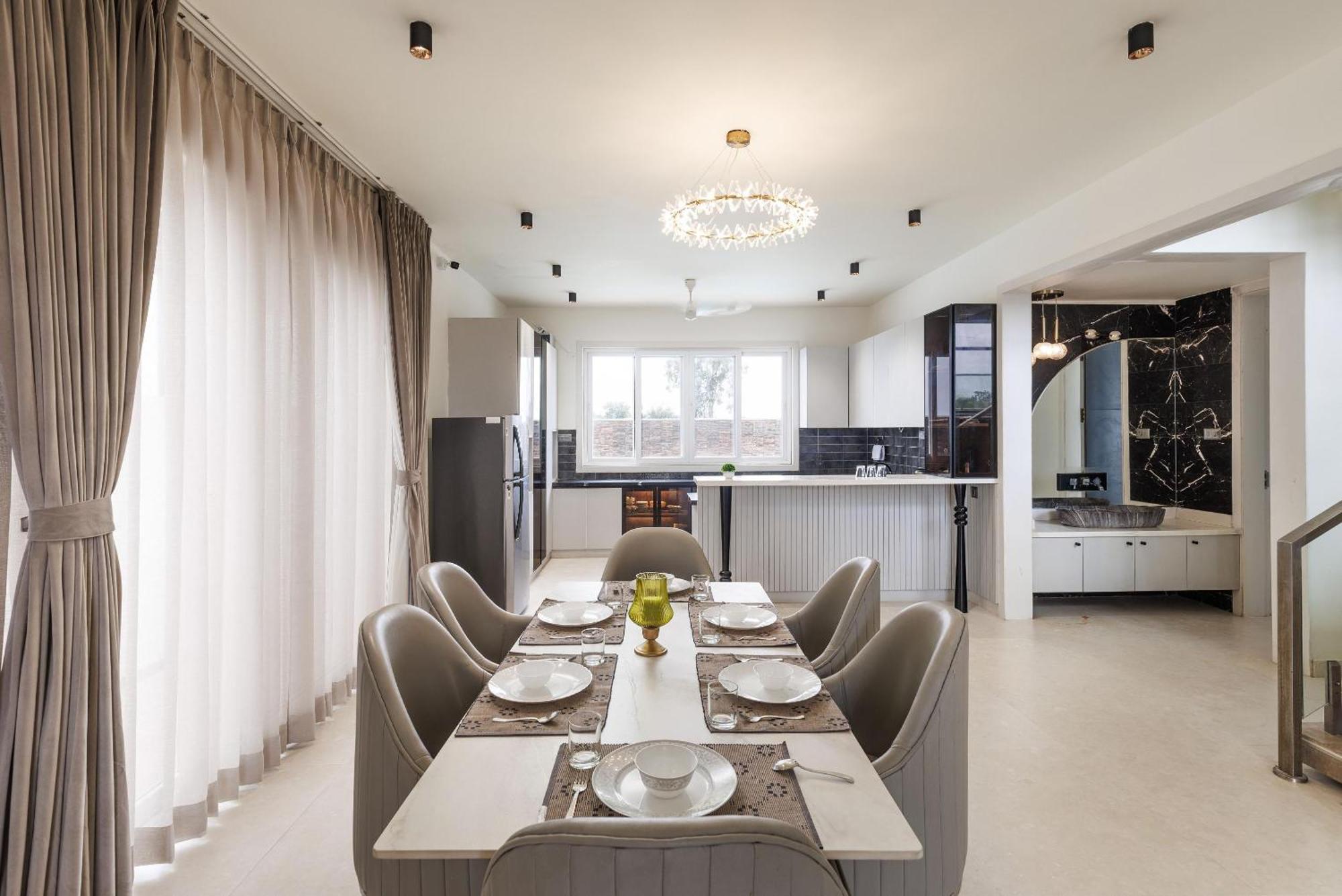 Celestial Sapphire Villa Pvt Pool Veg Food 4Bhk Dod Ballāpur Buitenkant foto